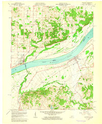 Download a high-resolution, GPS-compatible USGS topo map for Lewisport, KY (1962 edition)