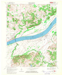 Download a high-resolution, GPS-compatible USGS topo map for Lewisport, KY (1969 edition)