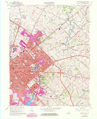 Download a high-resolution, GPS-compatible USGS topo map for Lexington East, KY (1984 edition)