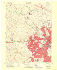 Download a high-resolution, GPS-compatible USGS topo map for Lexington West, KY (1972 edition)