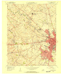 Download a high-resolution, GPS-compatible USGS topo map for Lexington West, KY (1956 edition)