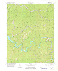 Download a high-resolution, GPS-compatible USGS topo map for Lick Creek, KY (1978 edition)