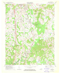 Download a high-resolution, GPS-compatible USGS topo map for Lily, KY (1972 edition)