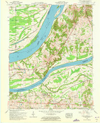 Download a high-resolution, GPS-compatible USGS topo map for Little Cypress, KY (1973 edition)