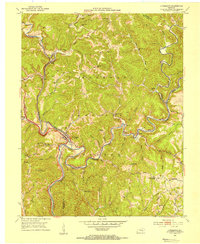 Download a high-resolution, GPS-compatible USGS topo map for Livingston, KY (1954 edition)