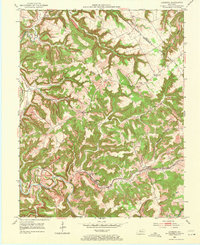 Download a high-resolution, GPS-compatible USGS topo map for Lodiburg, KY (1971 edition)