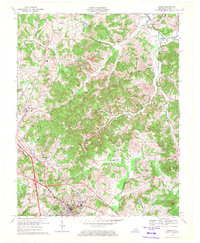 Download a high-resolution, GPS-compatible USGS topo map for London, KY (1972 edition)