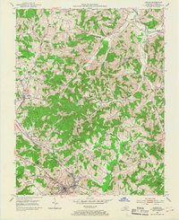 Download a high-resolution, GPS-compatible USGS topo map for London, KY (1967 edition)