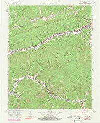 Download a high-resolution, GPS-compatible USGS topo map for Louellen, KY (1982 edition)