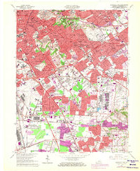 Download a high-resolution, GPS-compatible USGS topo map for Louisville East, KY (1972 edition)