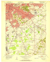 1951 Map of Audubon Park, KY