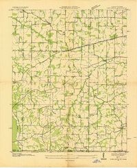 1936 Map of Lynn Grove