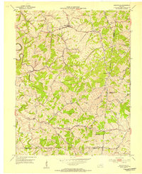 Download a high-resolution, GPS-compatible USGS topo map for Mackville, KY (1954 edition)