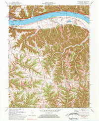 Download a high-resolution, GPS-compatible USGS topo map for Madison East, KY (1984 edition)