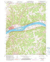 preview thumbnail of historical topo map of Lewis County, KY in 1961