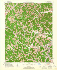 Download a high-resolution, GPS-compatible USGS topo map for Manchester, KY (1966 edition)