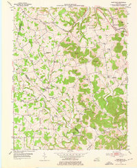 Download a high-resolution, GPS-compatible USGS topo map for Maretburg, KY (1976 edition)