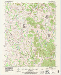 Download a high-resolution, GPS-compatible USGS topo map for Maretburg, KY (1996 edition)