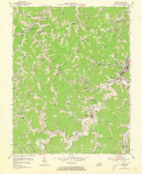 Download a high-resolution, GPS-compatible USGS topo map for Martin, KY (1973 edition)