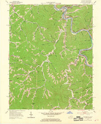 Download a high-resolution, GPS-compatible USGS topo map for Matewan, KY (1969 edition)