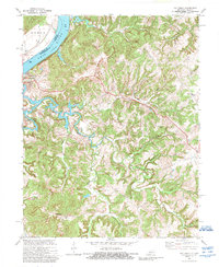 Download a high-resolution, GPS-compatible USGS topo map for Mattingly, KY (1989 edition)