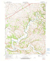 Download a high-resolution, GPS-compatible USGS topo map for Maud, KY (1990 edition)
