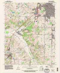 preview thumbnail of historical topo map of Mayfield, KY in 1994