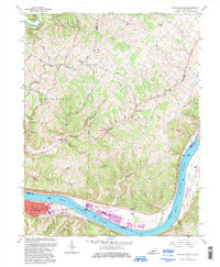 Download a high-resolution, GPS-compatible USGS topo map for Maysville East, KY (1997 edition)