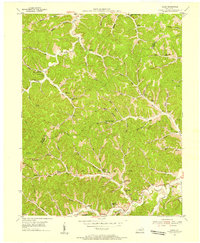 Download a high-resolution, GPS-compatible USGS topo map for Mazie, KY (1955 edition)