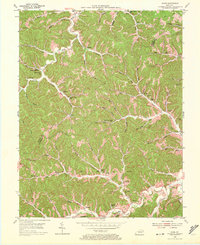 Download a high-resolution, GPS-compatible USGS topo map for Mazie, KY (1972 edition)
