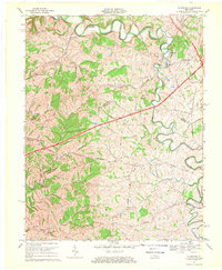 Download a high-resolution, GPS-compatible USGS topo map for Mc Brayer, KY (1969 edition)
