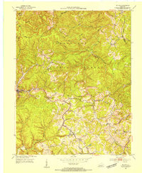 Download a high-resolution, GPS-compatible USGS topo map for Mc Kee, KY (1954 edition)