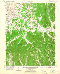 Download a high-resolution, GPS-compatible USGS topo map for Means, KY (1967 edition)