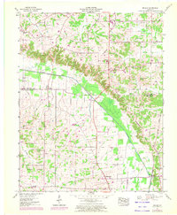 preview thumbnail of historical topo map of Graves County, KY in 1951