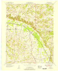 Download a high-resolution, GPS-compatible USGS topo map for Melber, KY (1956 edition)