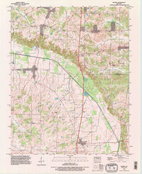 Download a high-resolution, GPS-compatible USGS topo map for Melber, KY (1996 edition)