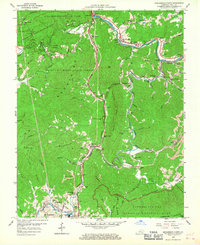 Download a high-resolution, GPS-compatible USGS topo map for Middlesboro North, KY (1967 edition)