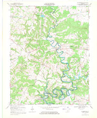 Download a high-resolution, GPS-compatible USGS topo map for Millerstown, KY (1971 edition)