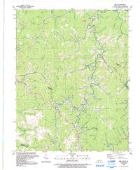 Download a high-resolution, GPS-compatible USGS topo map for Milo, KY (1992 edition)