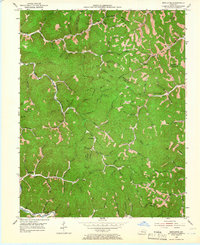 Download a high-resolution, GPS-compatible USGS topo map for Mistletoe, KY (1966 edition)