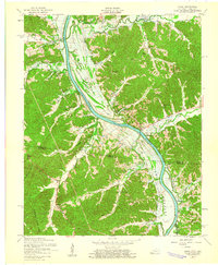 Download a high-resolution, GPS-compatible USGS topo map for Model, KY (1960 edition)