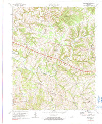 Download a high-resolution, GPS-compatible USGS topo map for Montpelier, KY (1990 edition)