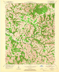 Download a high-resolution, GPS-compatible USGS topo map for Montpelier, KY (1966 edition)