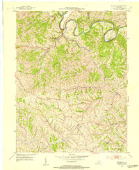 Download a high-resolution, GPS-compatible USGS topo map for Moorefield, KY (1954 edition)
