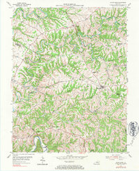 Download a high-resolution, GPS-compatible USGS topo map for Mount Eden, KY (1984 edition)