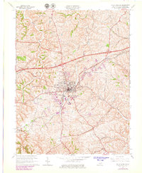 Download a high-resolution, GPS-compatible USGS topo map for Mount Sterling, KY (1979 edition)