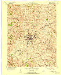 Download a high-resolution, GPS-compatible USGS topo map for Mount Sterling, KY (1953 edition)