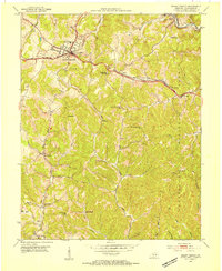 Download a high-resolution, GPS-compatible USGS topo map for Mount Vernon, KY (1954 edition)