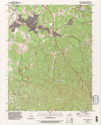 Download a high-resolution, GPS-compatible USGS topo map for Mount Vernon, KY (1996 edition)