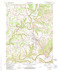 Download a high-resolution, GPS-compatible USGS topo map for Mount Washington, KY (1990 edition)